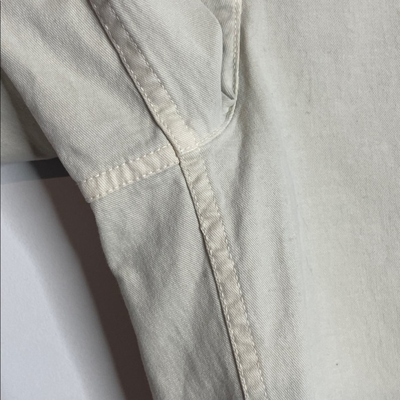 SOLD Nili Lotan | Women’s Beige Wide Leg Megan Pants Size 6 - Picture 4 of 7